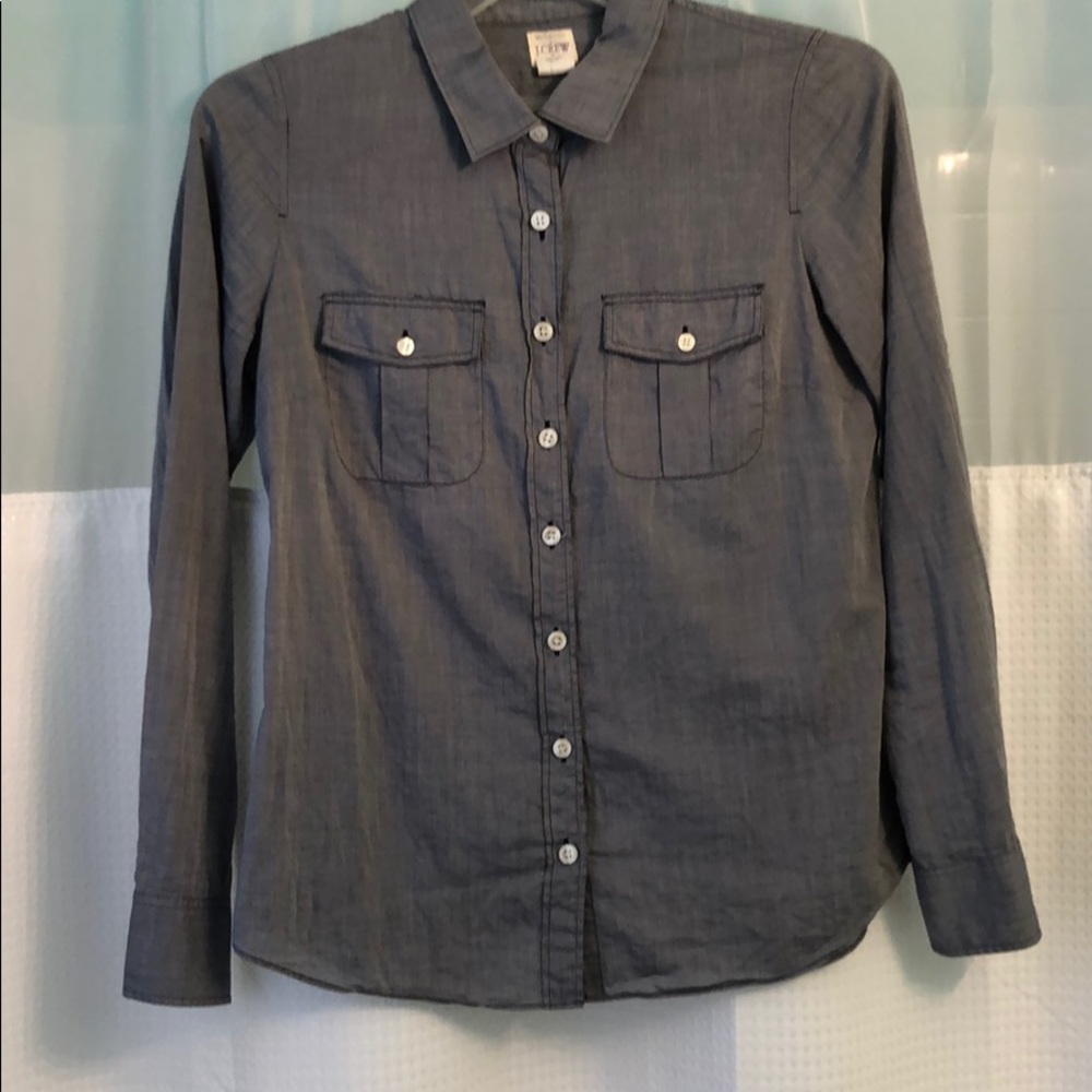 Gray J Crew Button Down - image 1
